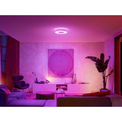 Philips - LED RGB Stmievateľné kúpelňové svietidlo Hue XAMENTO LED/52,5W/230V IP44 pr. 425 mm 2000-6500K