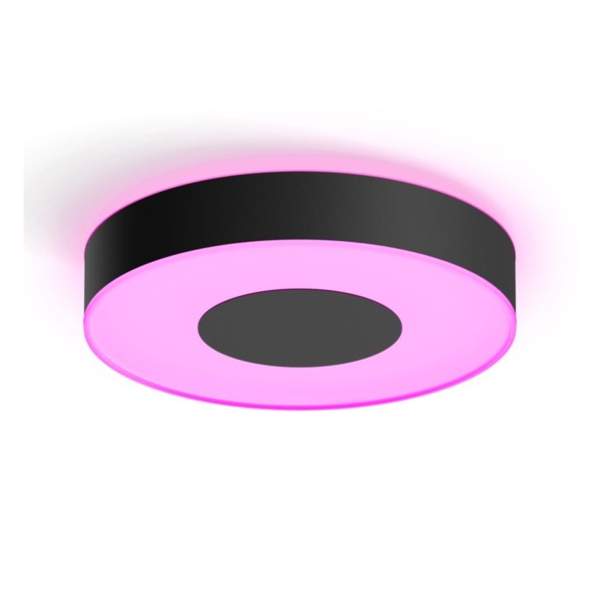 Philips - LED RGB Stmievateľné stropné svietidlo Hue INFUSE LED/33,5W/230V 2000-6500K pr. 381 mm čierna