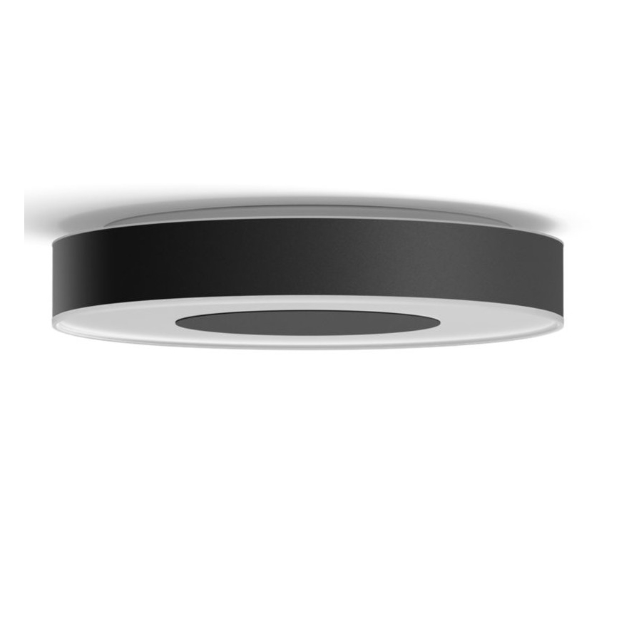 Philips - LED RGB Stmievateľné stropné svietidlo Hue INFUSE LED/52,5W/230V 2000-6500K pr. 425 mm čierna