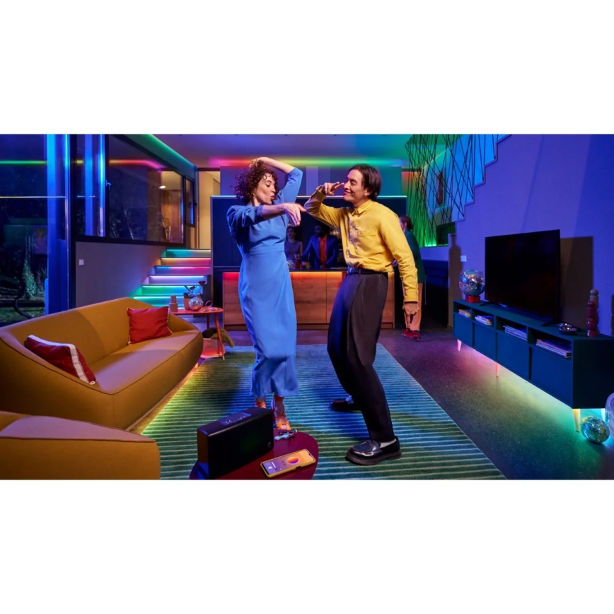 Philips -LED RGB stmievateľný pás SMART STRIP 15m LED/20W/230V 2200-6500K Wi-Fi