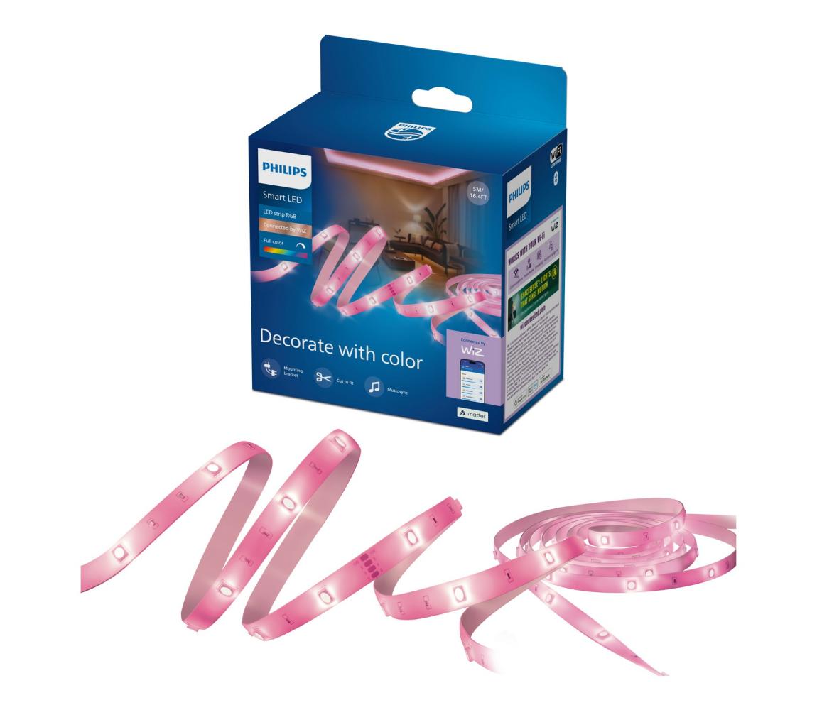 Philips Smart Philips - LED RGB Stmievateľný pásik SMART STRIP 5m LED/7W/230V 2200-6500K Wi-Fi 8721103111395