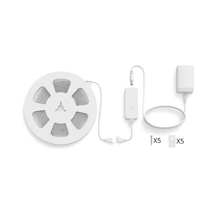 Philips - LED RGB Stmievateľný pásik SMART STRIP 5m LED/7W/230V 2200-6500K Wi-Fi