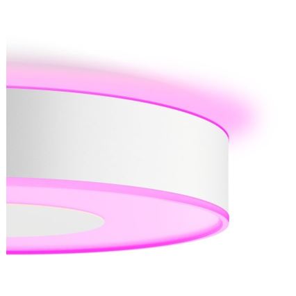 Philips - LED RGB Stmievateľné stropné svietidlo Hue INFUSE LED/52,5W/230V 2000-6500K pr. 425 mm biela