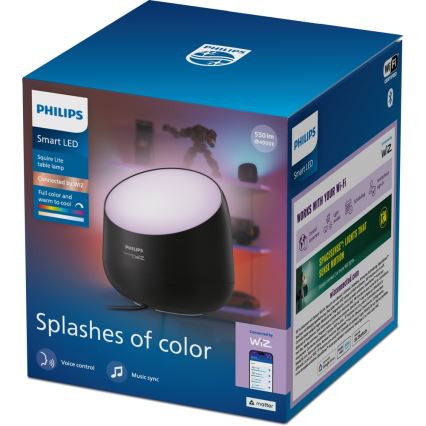 Philips - LED RGB+TW Stmievateľná stolná lampa SMART LED/9W/230V 2200-6500K Wi-Fi