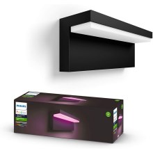 Philips - LED RGB Vonkajšie nástenné svietidlo Hue LED/13,5W/230V