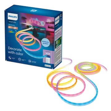 Philips - LED RGBIC Stmievateľný pás SMART NEON FLEX 10m LED/45W/230V 2700-6500K Wi-Fi