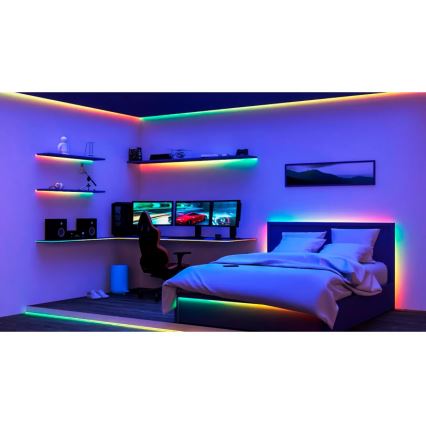 Philips - LED RGBIC stmievateľný pás SMART STRIP 20m LED/36W/230V 2700-6500K Wi-Fi