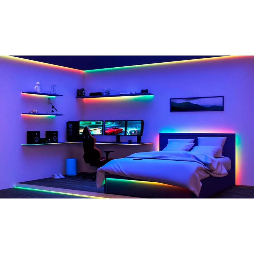 Philips - LED RGBIC stmievateľný pás SMART STRIP 20m LED/36W/230V 2700-6500K Wi-Fi
