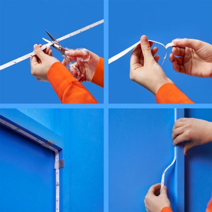 Philips - LED RGBIC Stlmiteľný pás SMART STRIP 4m LED/12W/230V 2700-6500K Wi-Fi