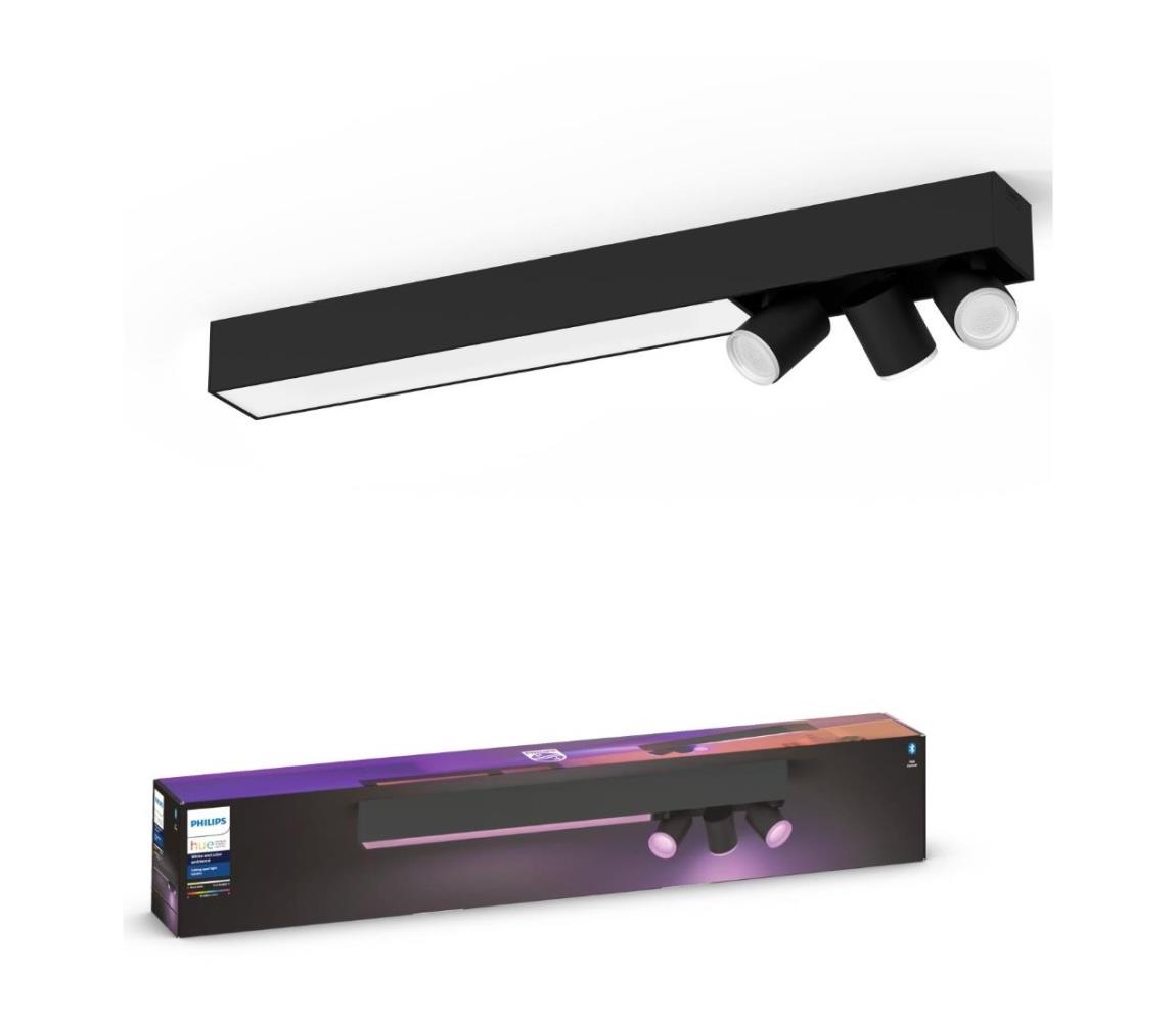 Philips - LED RGBW Bodové svietidlo CENTRIS LED/25W/230V + 3xGU10/5,7W 50609/30/P7
