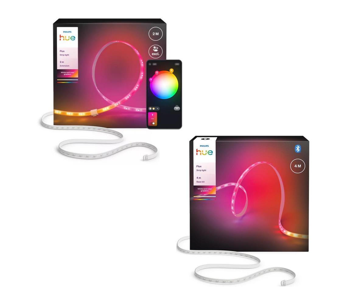 Philips - LED RGBW pás s možnosťou stmievania Hue FLUX 4+2m LED/35,5W/230V 2200-6500K P7052+P7632