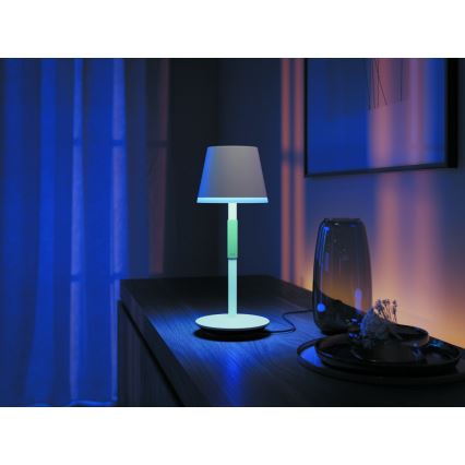 Philips - LED RGBW Stmievateľná vonkajšia dotyková lampa Hue GO LED/6,2W/230V 2000-6500K IP54