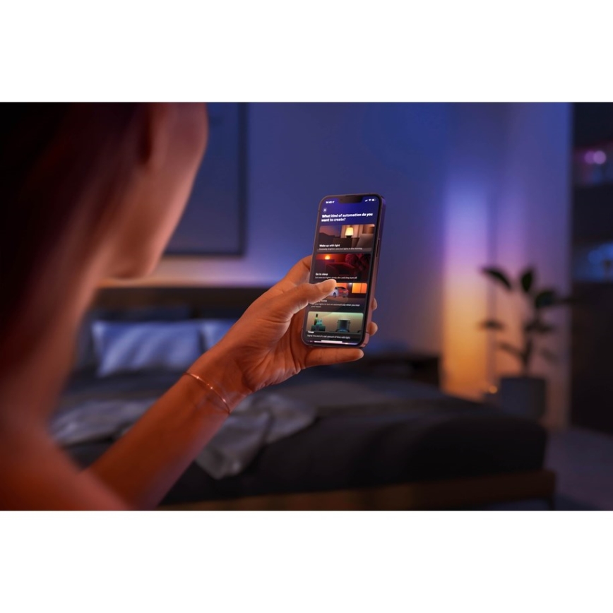Philips - LED RGBW Stmievateľná stolná lampa Hue SIGNE LED/11,8W/230V 2000-6500K
