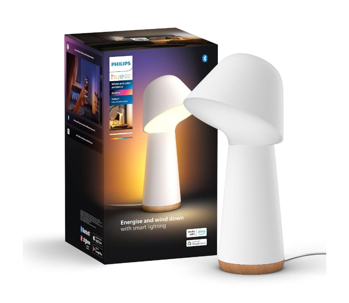Philips Philips-LED RGBW Stmievateľná stolná lampa Hue TWILIGHT LED/13,4W/230V 2000-6500K 
