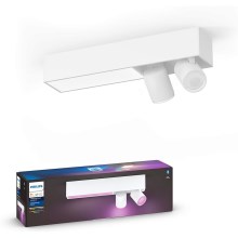 Philips - LED RGBW Stmievateľné bodové svietidlo Hue CENTRIS LED/11W/230V + 2xGU10/5,7W