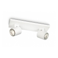 Philips - LED RGBW Stmievateľné bodové svietidlo RUNNER 2xGU10/6,5W/230V 2700-6500K biela