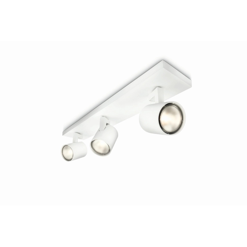 Philips - LED RGBW stmievateľné bodové svietidlo RUNNER 3xGU10/6,5W/230V 2700-6500K biela