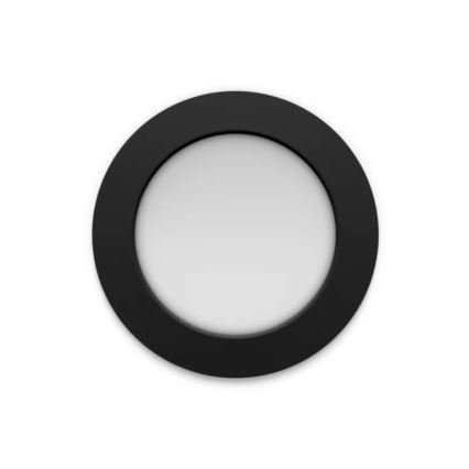 Philips - LED RGBW stmievateľné kúpeľňové podhľadové svietidlo Hue SLIM LED/12W/230V 1000-20000K čierna IP44