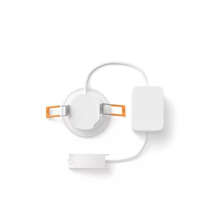 Philips - LED RGBW stmievateľné kúpeľňové podhľadové svietidlo Hue SLIM LED/8,3W/230V 1000-20000K biela IP44