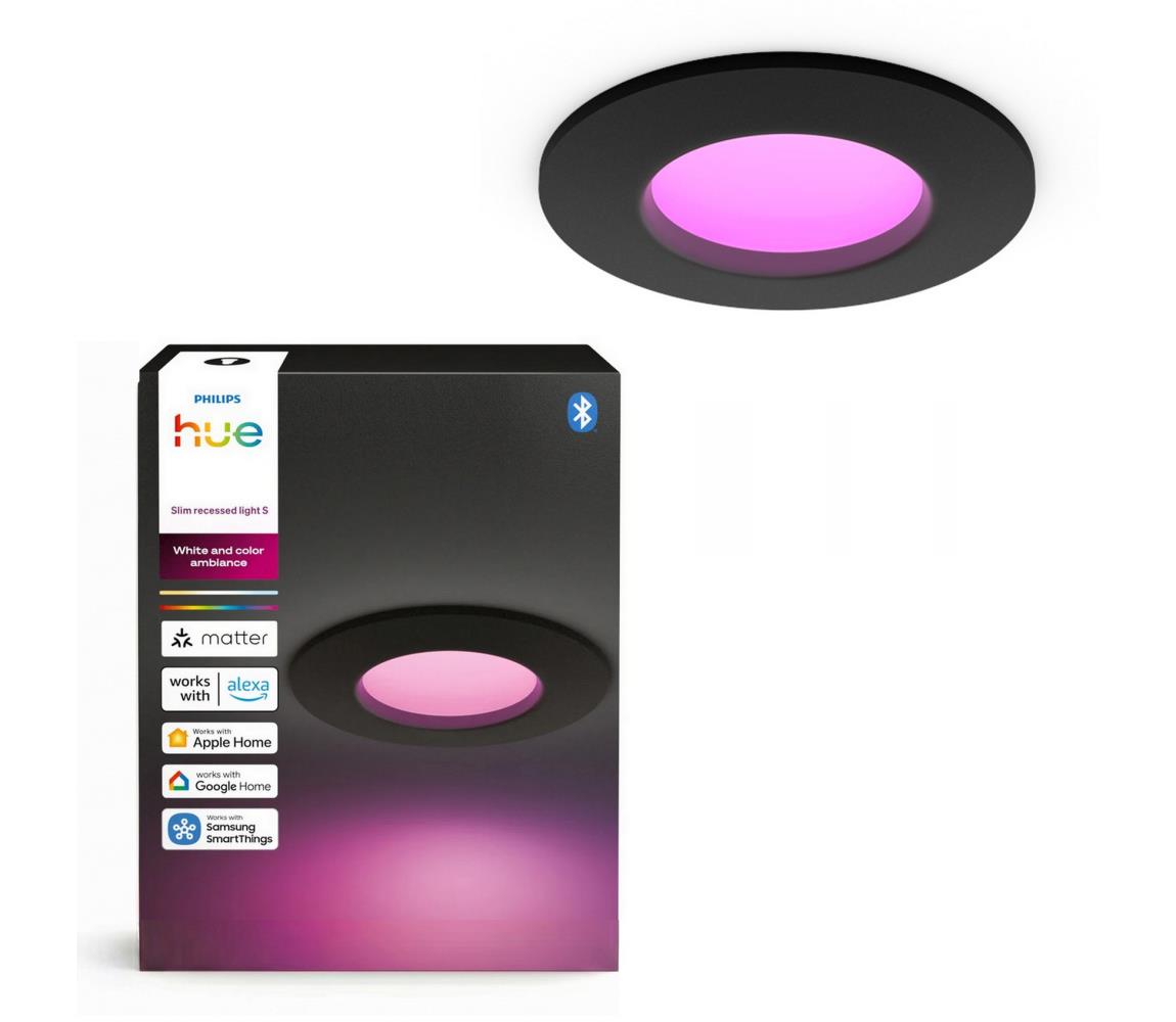 Philips -LED RGBW stmievateľné kúpeľňové podhľadové svietidlo Hue SLIM LED/8,3W/230V IP44 8721103109231