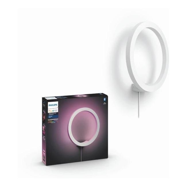 Philips - LED RGBW Stmievateľné nástenné svietidlo Hue SANA White and Color Ambiance LED/20W/230V