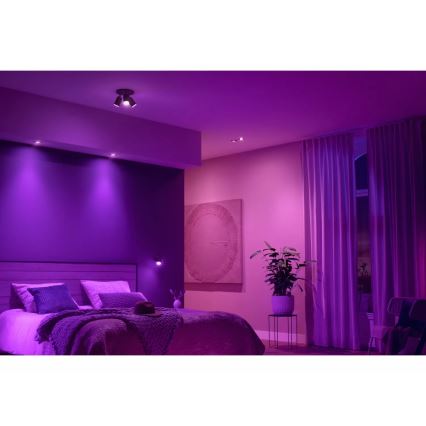 Philips - LED RGBW Stmievateľné podhľadové svietidlo Hue CENTURA 1xGU10/4,2W/230V 2000-6500K