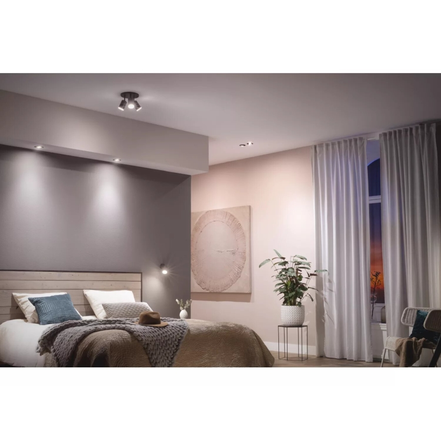 Philips - LED RGBW Stmievateľné podhľadové svietidlo Hue CENTURA 1xGU10/4,2W/230V 2000-6500K