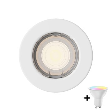 Philips - LED RGBW stmievateľné podhľadové svietidlo PERIDOT 1xGU10/6,5W/230V 2700-6500K biela