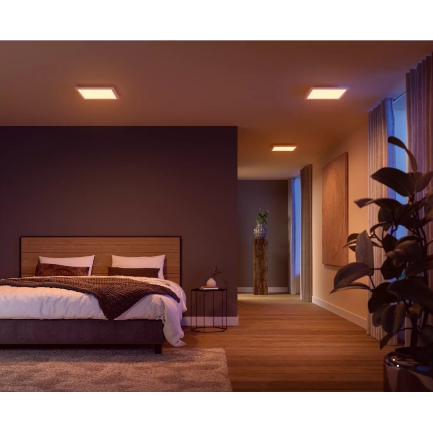 Philips - LED RGBW Stmievateľné stropné svietidlo Hue SURIMU LED/27W/230V