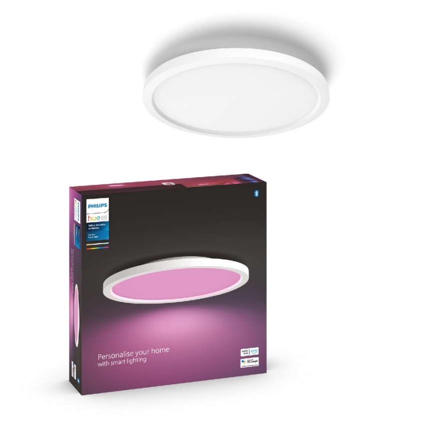 Philips - LED RGBW Stmievateľné stropné svietidlo Hue SURIMU LED/40W/230V