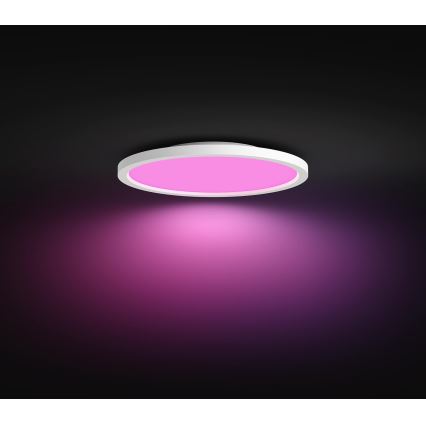 Philips - LED RGBW Stmievateľné stropné svietidlo Hue SURIMU LED/40W/230V