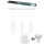 Philips - LED RGBW stmievateľný luster na lanku pre lištový systém EASYLINK HUE 3xGU10/4,7W/230V 2200-6500K 1m biela + Hue bridge