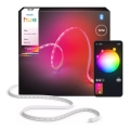 Philips - LED RGBW Stmievateľný pás Hue FLUX 10m LED/60W/230V 2200-6500K