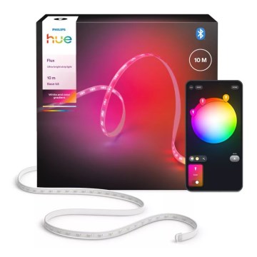 Philips - LED RGBW Stmievateľný pás Hue FLUX 10m LED/60W/230V 2200-6500K