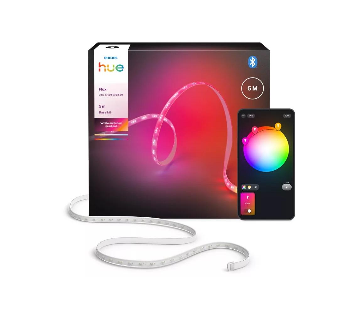 Philips - LED RGBW stmievateľný pás Hue FLUX 5m LED/48W/230V 2200-6500K 872110308841300