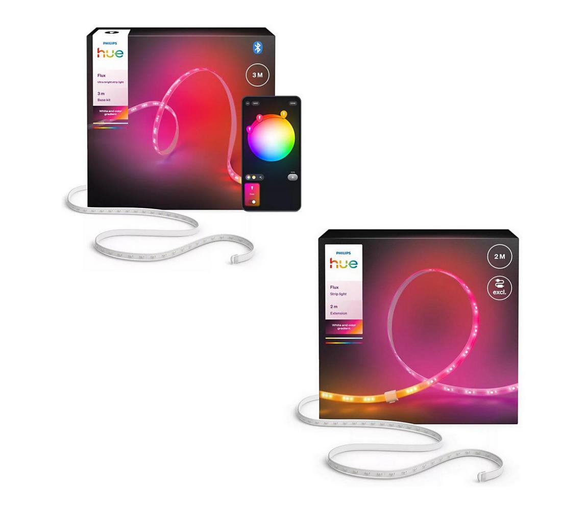 Philips - LED RGBW stmievateľný pásik Hue FLUX 3+2m LED/48,5W/230V 2200-6500K P7214+P7632