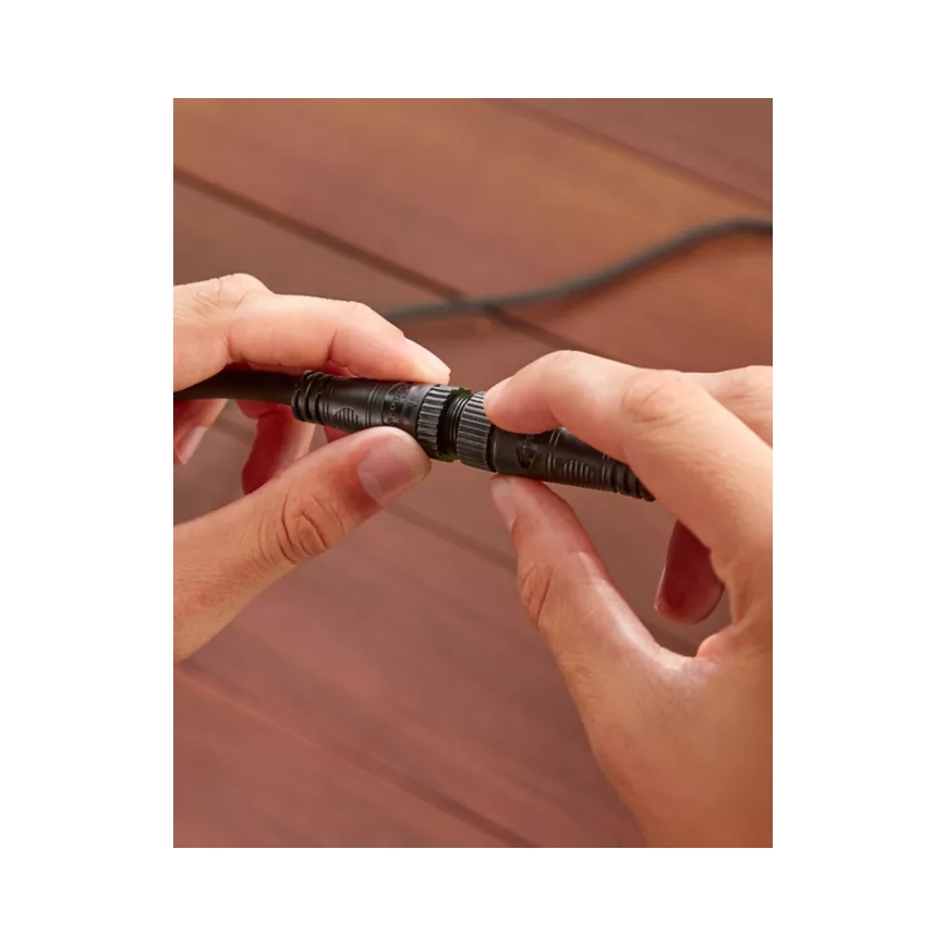 Philips - LED RGBW stmievateľný vonkajší svetelný reťazec Hue FESTAVIA 30×LED 21 m IP65