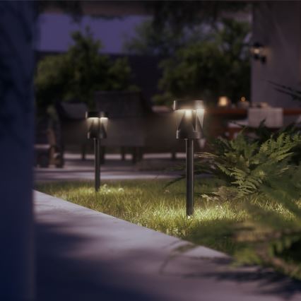 Philips - LED Solárna lampa AVERY LED/1,8W/3,7V 2700K IP44