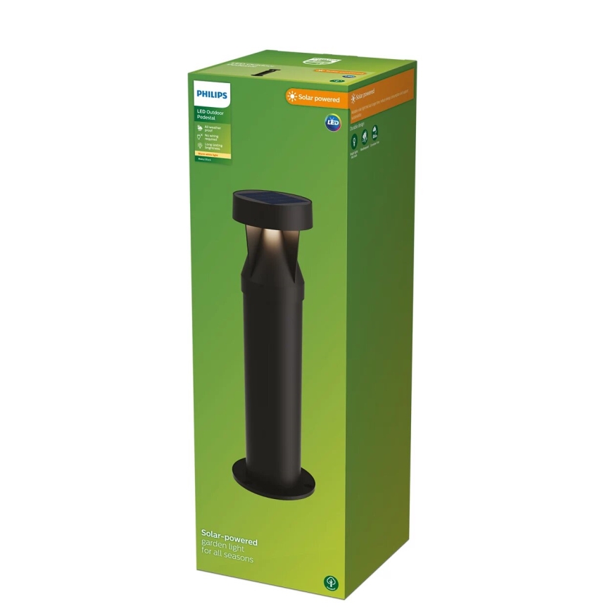 Philips - LED Solárna lampa AVERY LED/1,8W/3,7V 2700K IP44