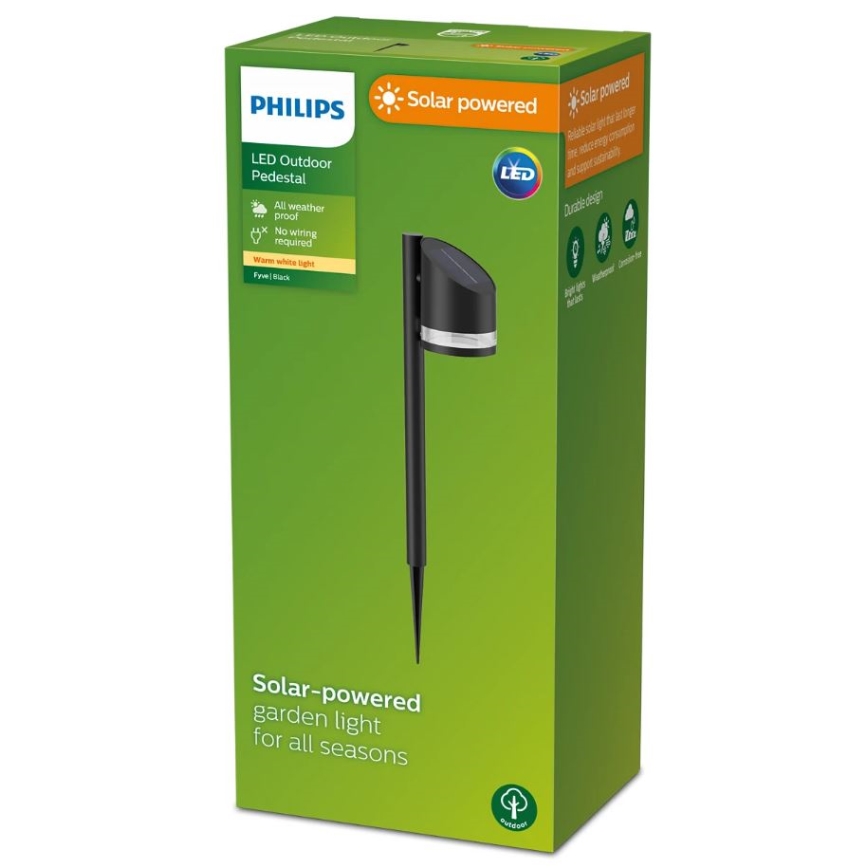 Philips - LED Solárna lampa FYCE LED/1,5W/3,7V 1200 mAh IP44