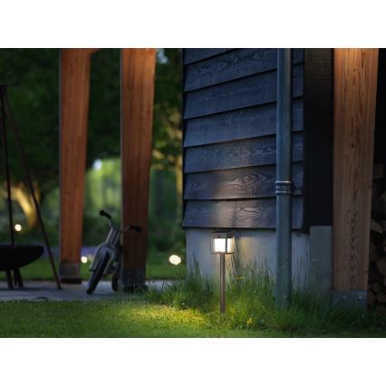 Philips - LED Solárna lampa so senzorom BLAISE LED/1,5W/3,7V 3000K IP44