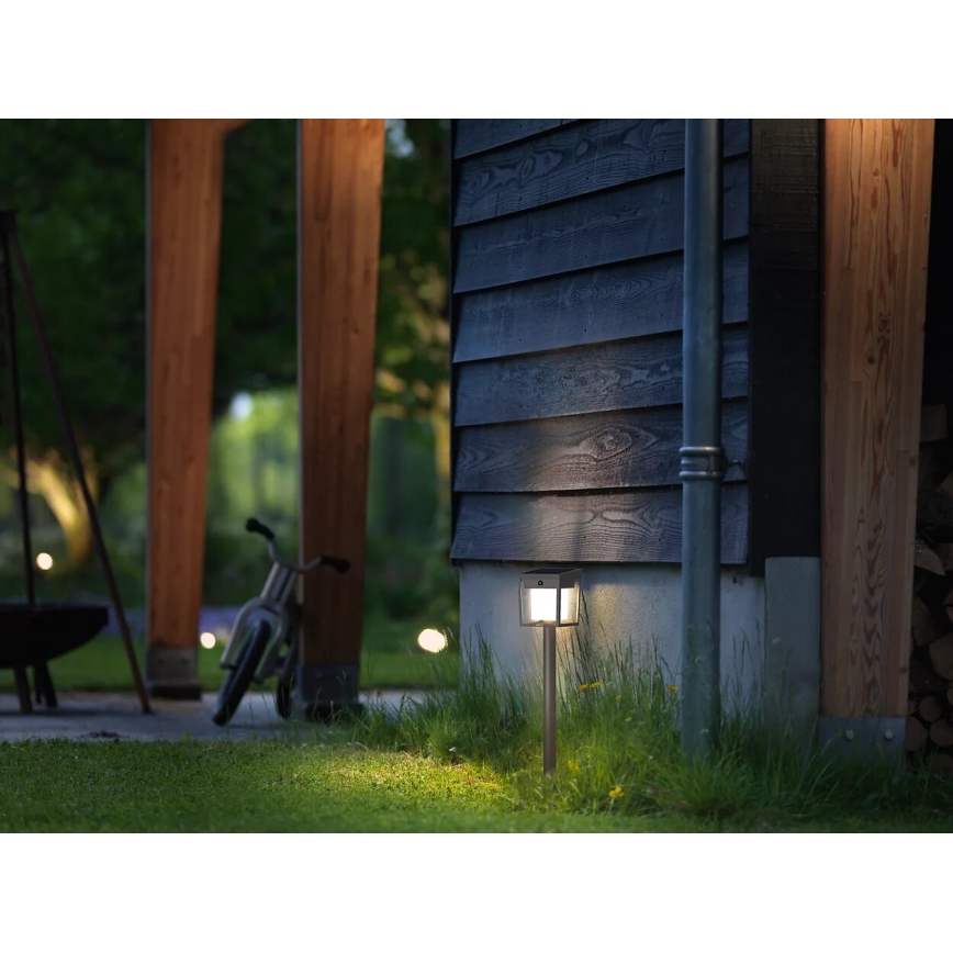 Philips - LED Solárna lampa so senzorom BLAISE LED/1,5W/3,7V 3000K IP44