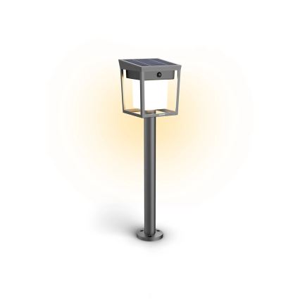 Philips - LED Solárna lampa so senzorom BLAISE LED/1,5W/3,7V 3000K IP44