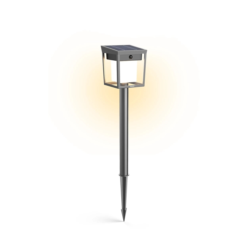 Philips - LED Solárna lampa so senzorom BLAISE LED/1,5W/3,7V 3000K IP44