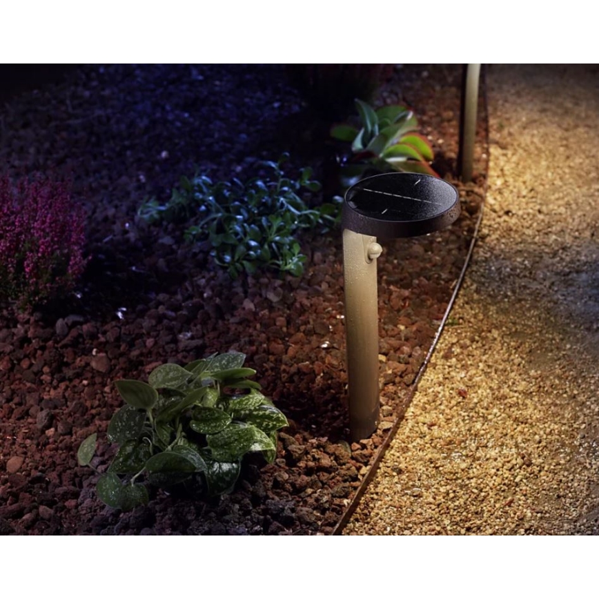 Philips - LED Solárna lampa so senzorom LED/1,2W/4V 1800 mAh 3000K IP44