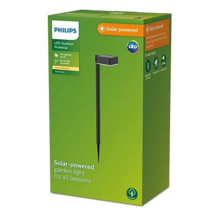 Philips - LED Solárna lampa VYNCE LED/1,5W/3,7V 1500 mAh IP44