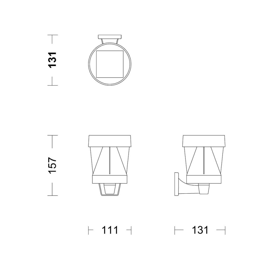 Philips - LED Solárne nástenné svietidlo AVERY LED/1,8W/3,7V 2600 mAh 2700K IP44
