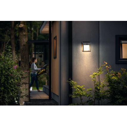Philips - LED Solárne nástenné svietidlo so senzorom BLAISE LED/1,5W/3,7V 3000K IP44