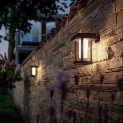 Philips - LED Solárne nástenné svietidlo so senzorom CAMILL LED/1,4W/3,7V IP44