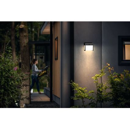 Philips - LED Solárne nástenné svietidlo so senzorom EZRA LED/1,8W/3,7V 2600 mAh 3000K IP44